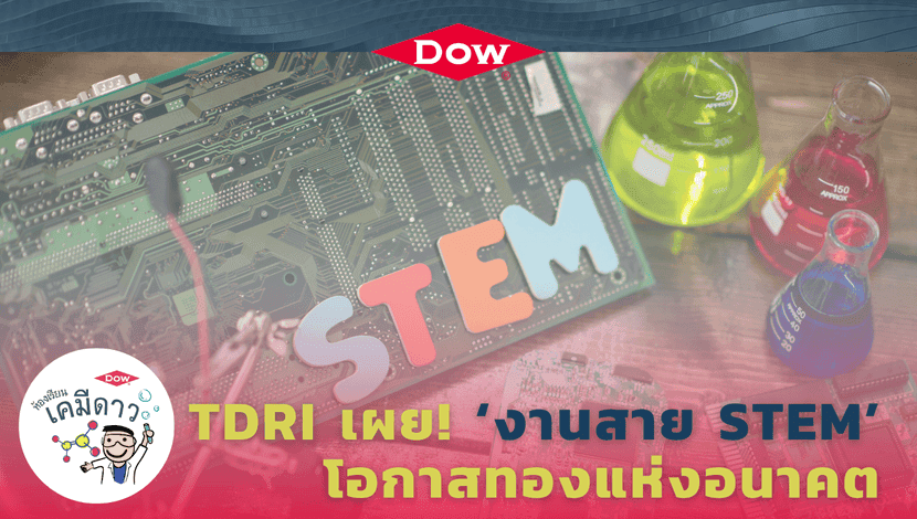 TDRI เผย! งานสาย STEM โอกาสทองแห่งอนาคต